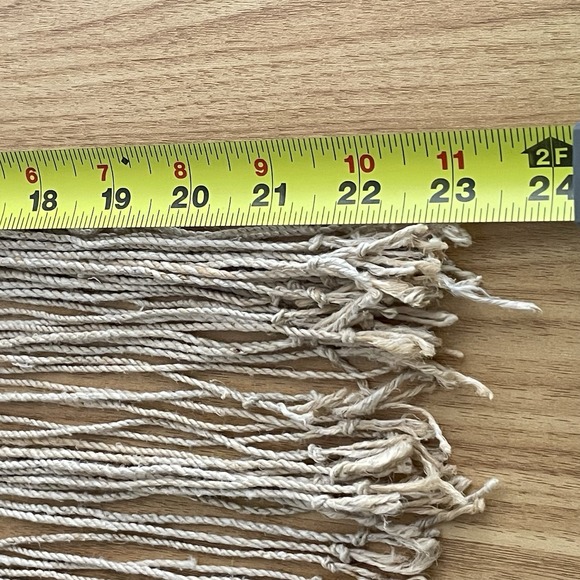 Vintage Hmong Folk Art Embroidered Wall Hanging Tapestry Fringe Textile Tribal - Picture 5 of 5